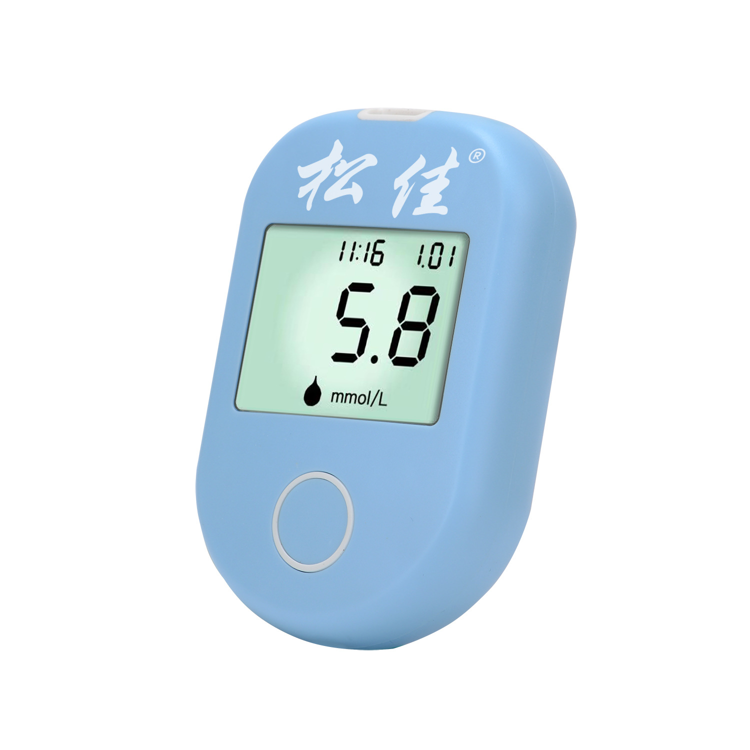 批发外贸款血糖测试仪家用试纸50片装高全自动测血糖的仪器