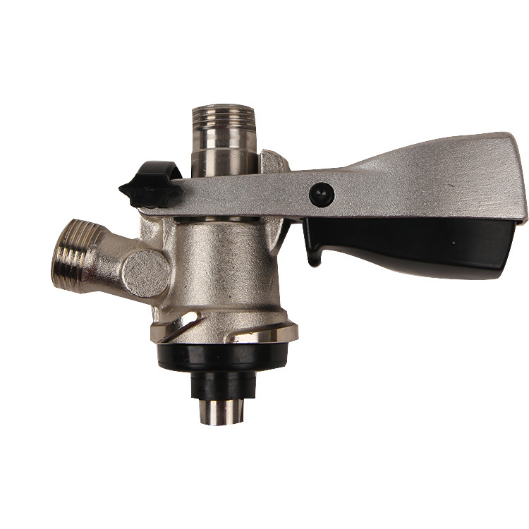 厂家直销 可批发啤酒酒桶连接器 扎啤机s型分配器 井式分配器