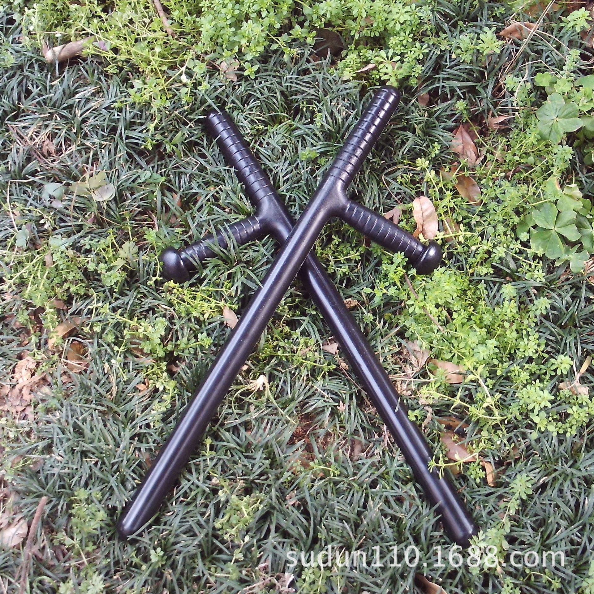 保安器材自卫pc棍t型拐橡胶棍应急棍防身棍防身器材安保器材