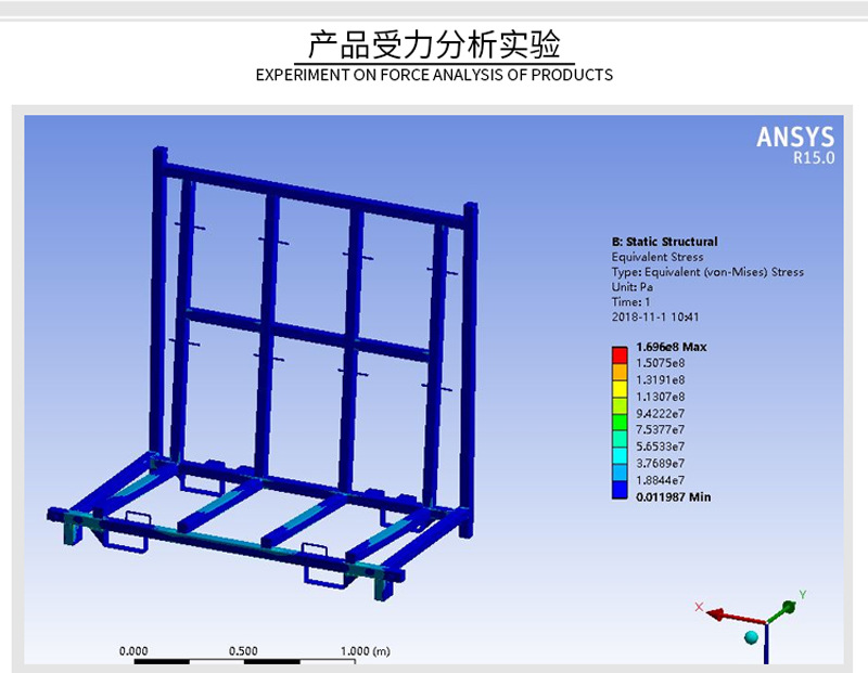 玻璃运输架转运货架l型板材运输架a型玻璃搬运架重型石板运输架