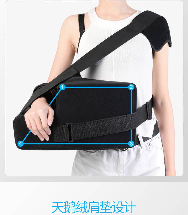 美特康直销肩外展枕肩肘关节术后肩外展矫形器肱骨骨折固定矫形枕