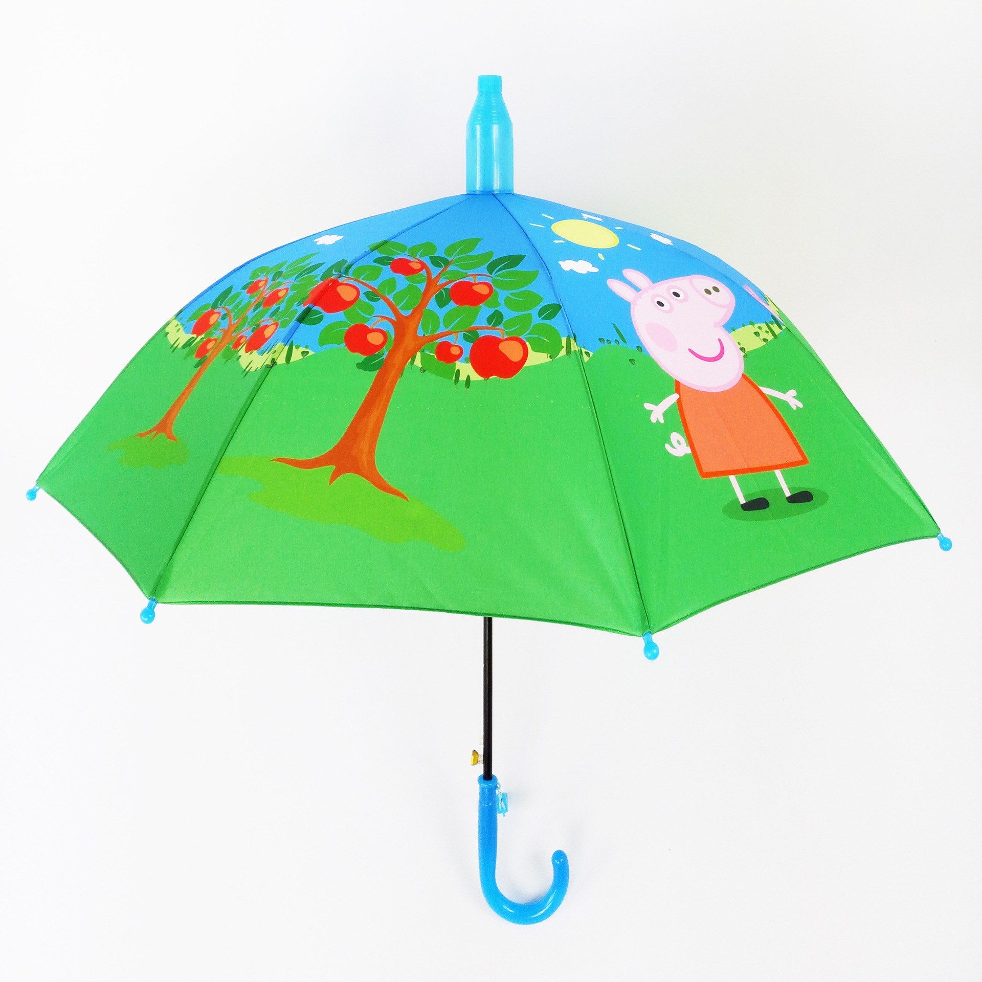 小学生自动男女宝宝小孩儿童雨伞太阳伞公主长柄伞可爱洋伞幼儿园