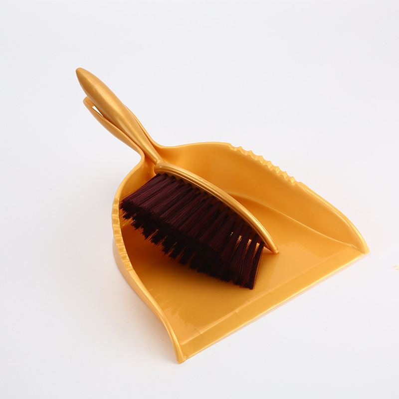 Mini Desktop Brush Keyboard Brush with Dustpan Small Broom Set Cleaning Brush 002