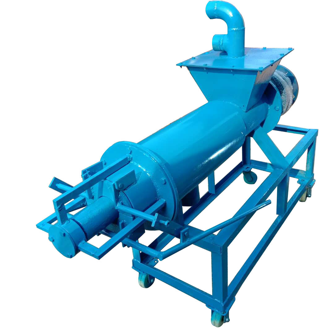 螺旋轴牛粪干湿分离机 动力强劲猪粪鸡粪干湿分离机-阿里巴巴