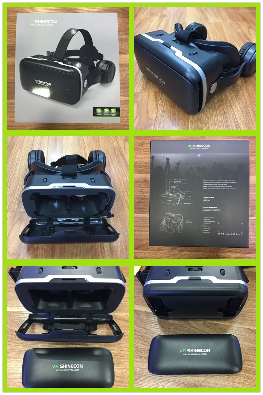 诚招vr shinecon千幻6代魔镜六代g04 3dvr眼镜手机虚拟现实头盔全景