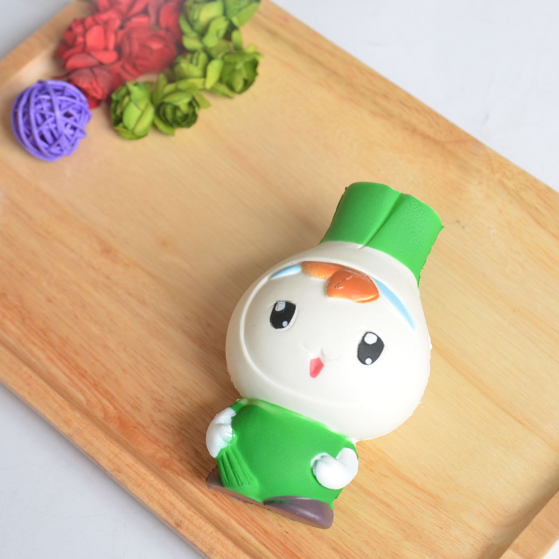 蒜头娃娃pu慢回弹玩具 pu发泡玩具 pu聚氨酯发泡玩具