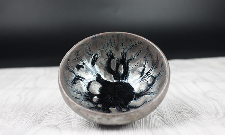 正宗建阳建盏主人杯茶树盏原矿铁胎功夫陶瓷曹斌九龙盏源产地直销