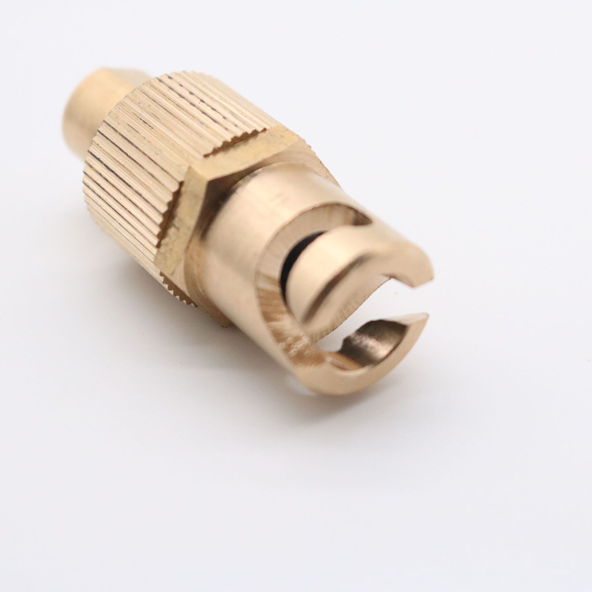 【厂家直销】黄铜/铁镀铬 挂针式油枪头