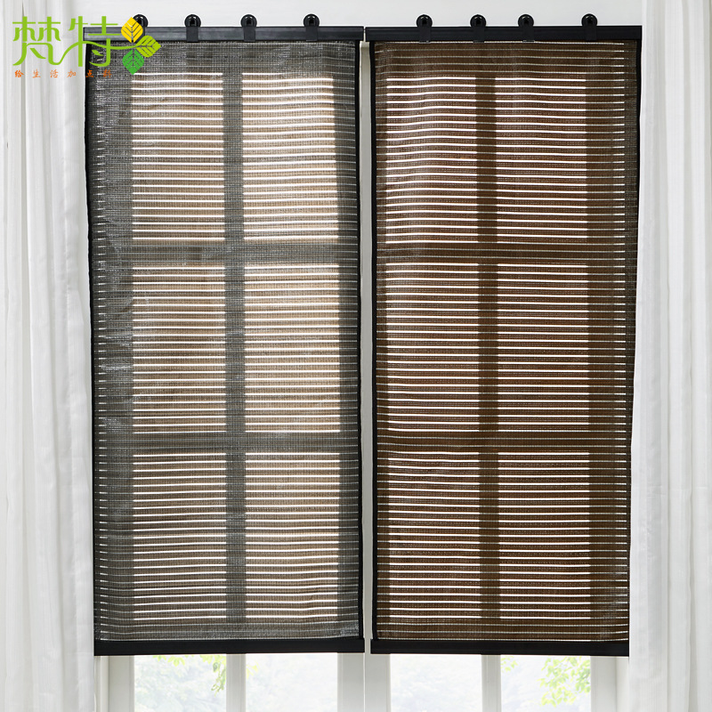 Fante Sun-Proof Shading Curtain Bedroom Window Sunshade Roller Shutter Balcony Living Room Curtains Door Curtain and Partition Curtain