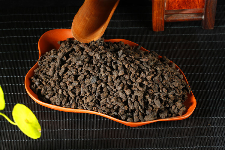 茶化石 茶叶普洱茶熟茶 碎银子老茶头礼品茶糯米香 01年古树茶