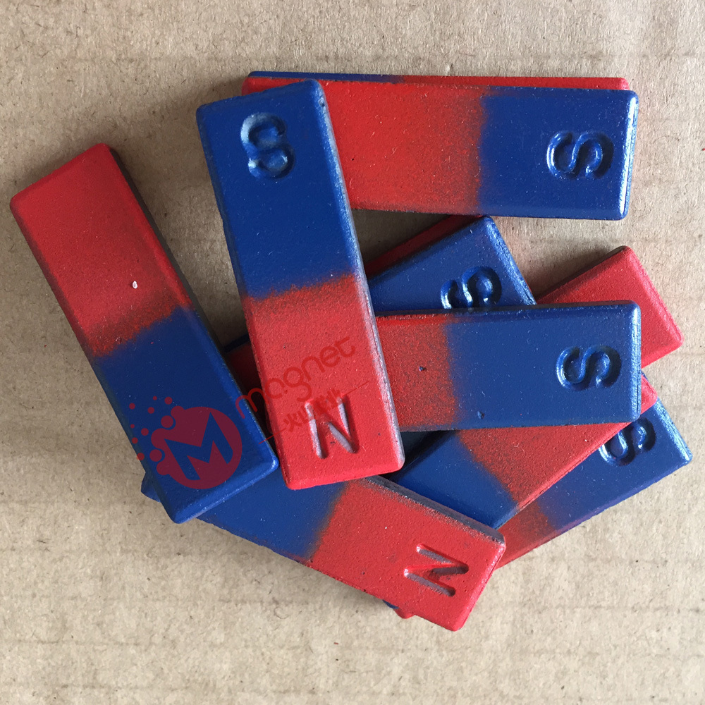 铁氧体教学磁铁 f50*16*4 条形磁铁 学生实验磁铁-阿里巴巴