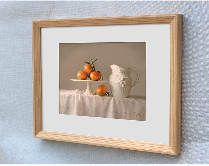 实木相框挂墙定制画框素描装裱简约a4a3 20 24寸4k拼图相框架定做