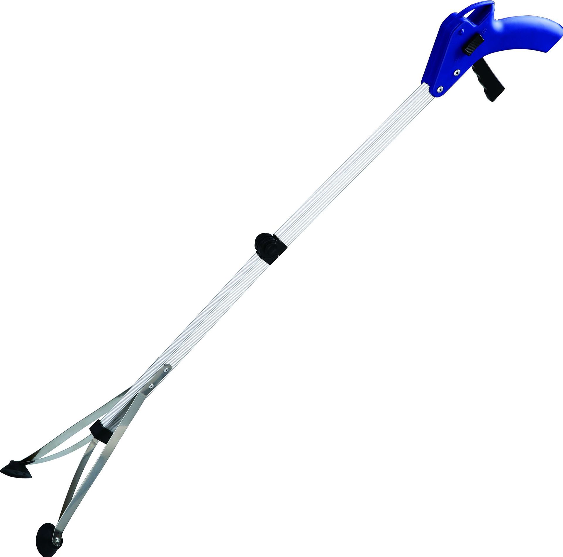 铝合金折叠垃圾夹捡拾物器家用取物器环卫垃圾钳卫生夹厂家直供