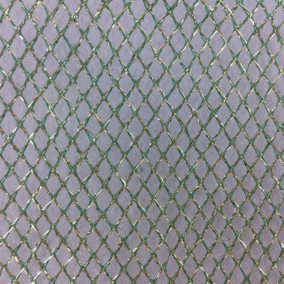 供应金银丝网眼布,菱形网布 四角金丝网 装饰材料,包花材料