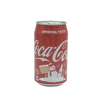 可口可乐 札幌雪节限定版可乐350毫升