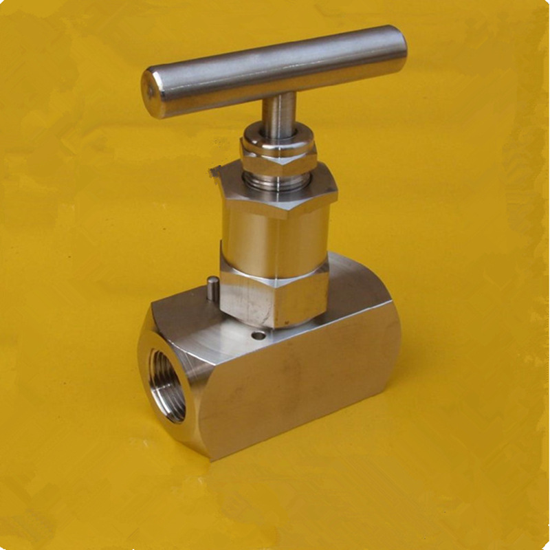 压力表针型阀j13w-160p/320p/600p高压针型阀 一字型手柄