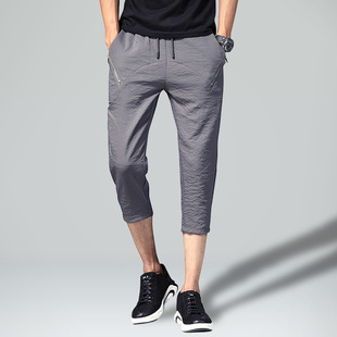 男休闲七分裤 韩版