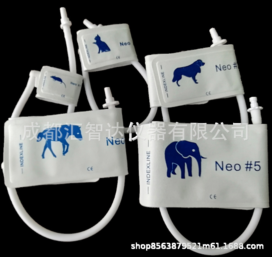 Huizhida Veterinary Animal Pet Monitor Disposable Non-Woven Fabric Sphygmomanometer Cuff Cuff Strap