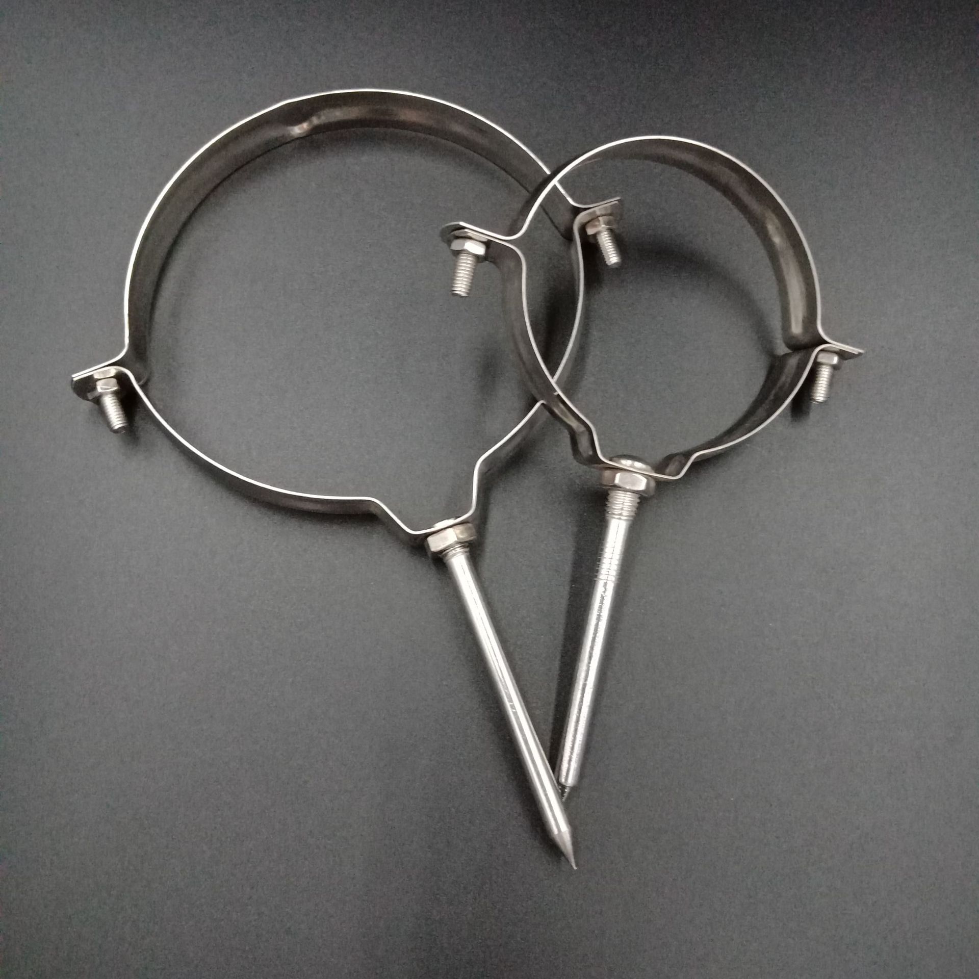 ppr pvc排水配件管箍 管 排水管抱箍 管夹50-200全不锈钢pvc管卡