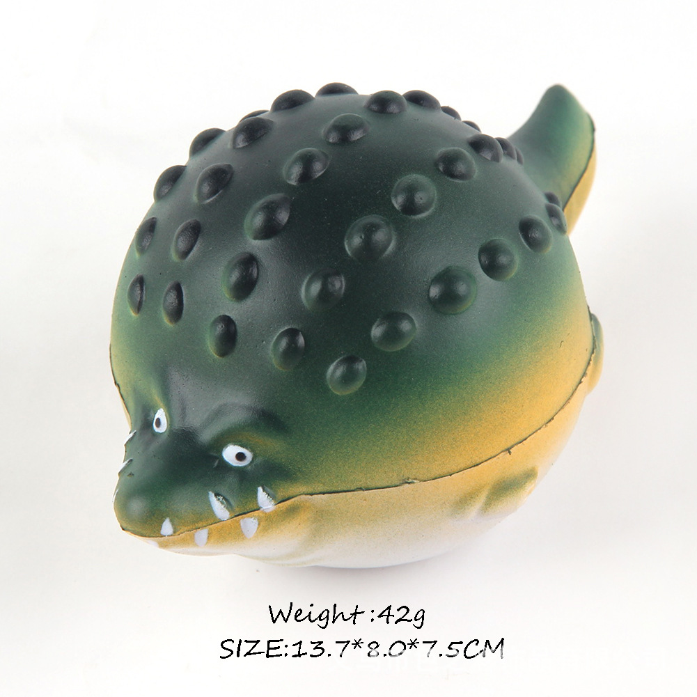 pu慢回弹玩具 胖鳄鱼 新品热销squishy 可爱卡通造型