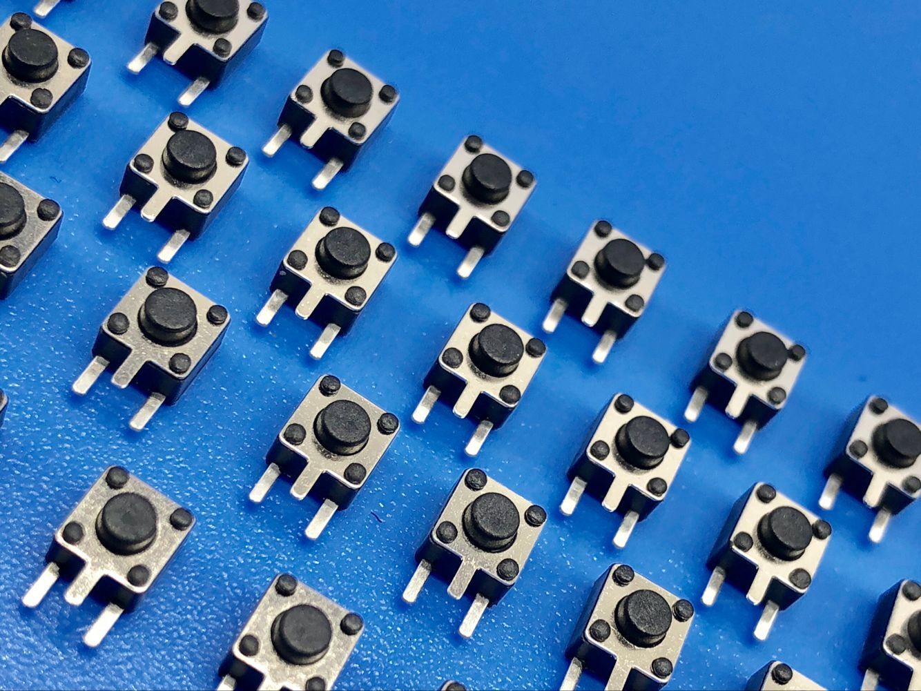 轻触开关按键开关4545边三脚触碰开关弹压开关点触开关