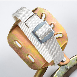 电工电料铁鞋脚扣活动式登爬杆电工脚扣型加厚脚扣爬电线杆