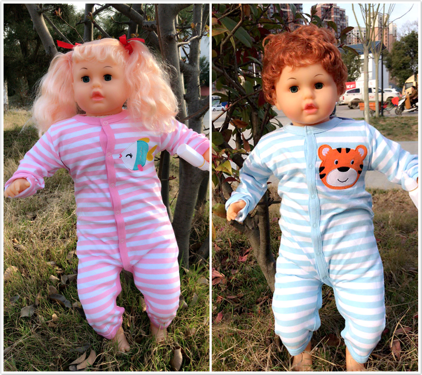 70厘米洋娃娃家政月嫂幼儿早教仿真娃娃教具会眨眼填充陪睡布娃