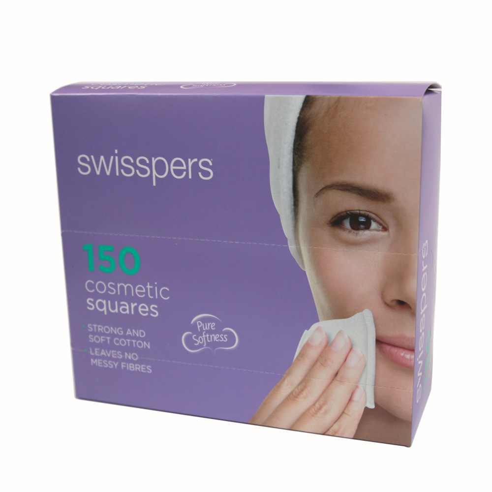 厂家直销 护肤品盒子 独特精美包装盒 出口海外化妆棉彩盒 oem