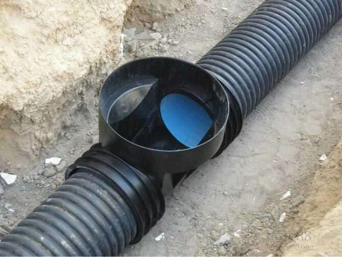 塑料检查井 一次性注塑成品井 窨井 阴井 三通直通污水雨水井座