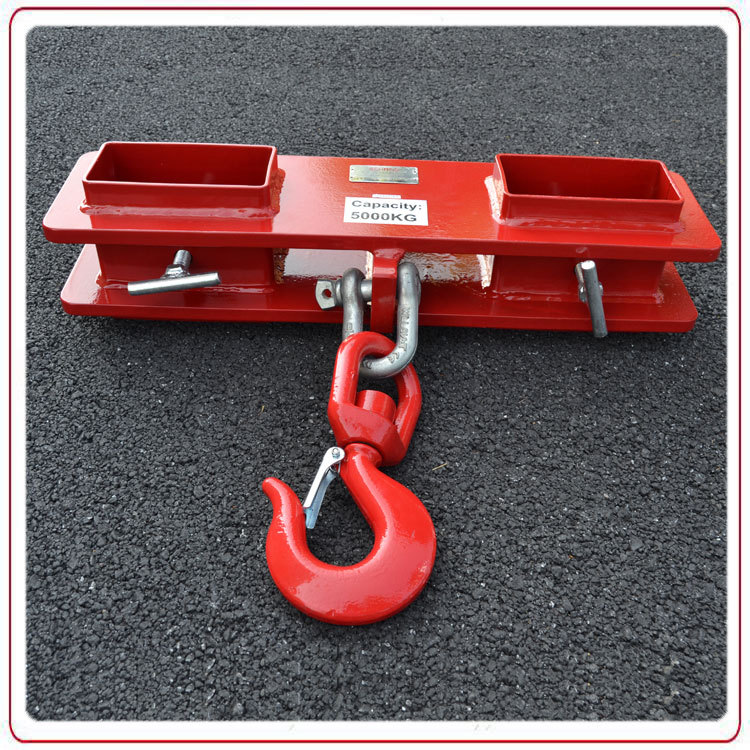 schmeid/施盾5吨叉车吊钩 双货叉油桶用吊具 mk50货叉吊 叉车吊