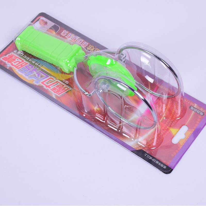 Magic Flying Gyro Stall Novelty Toys Wholesale Colorful Light-Emitting Gyro Magic Track Magnetic Rotating Gyro