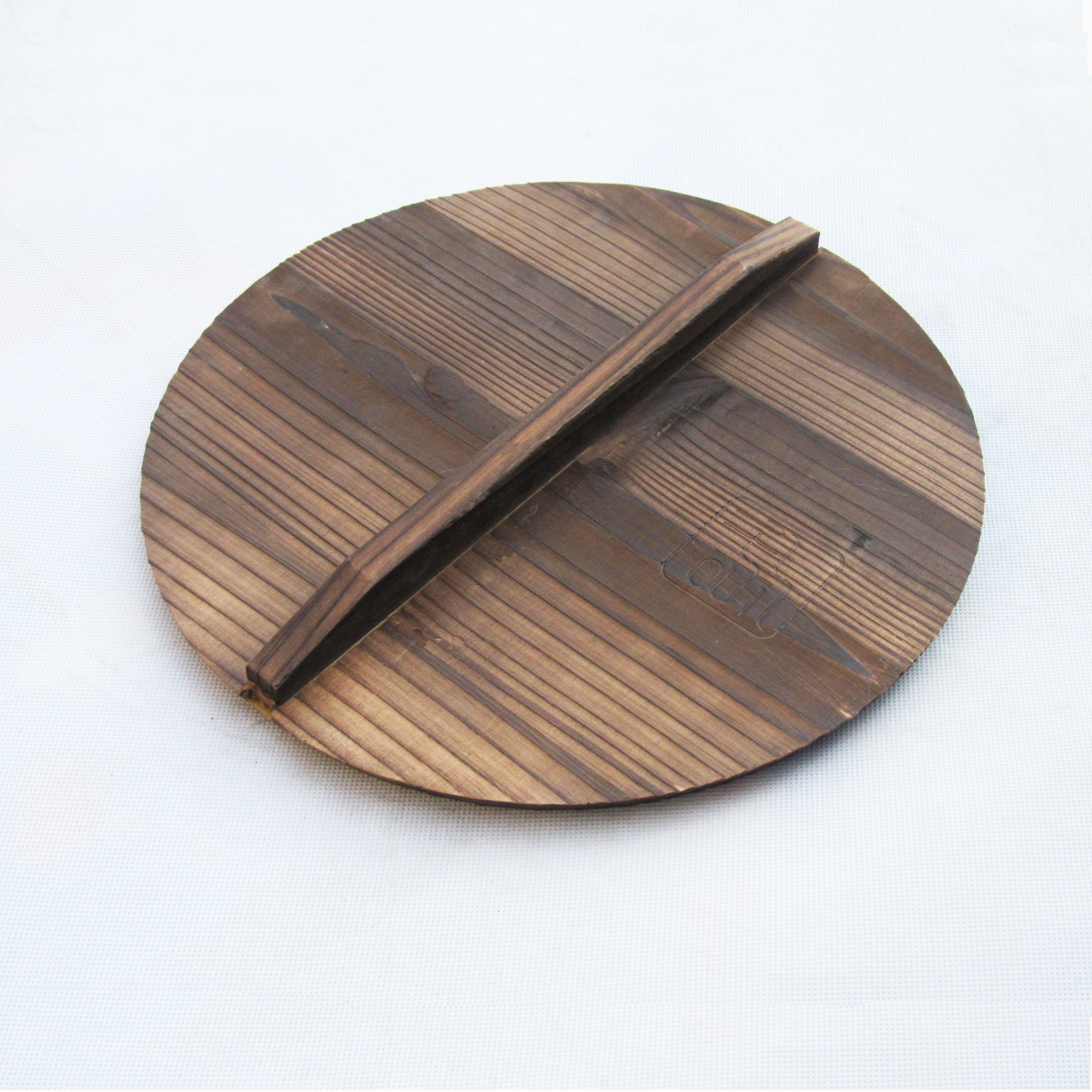 杉木手工锅盖大灶台木质锅盖地锅炖木头盖子铁锅木盖炒锅盖子订做