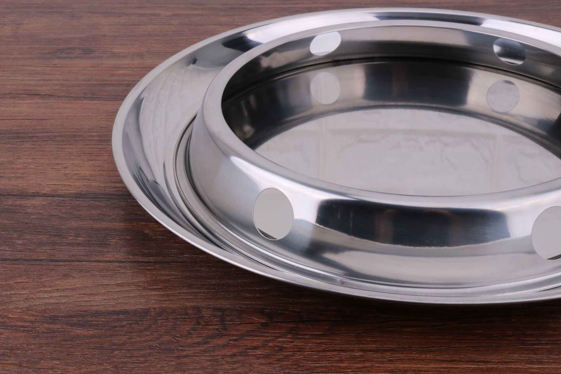 不锈钢钢片锅架 厨房收纳架 锅圈 隔热锅垫 厨具多规格置物架