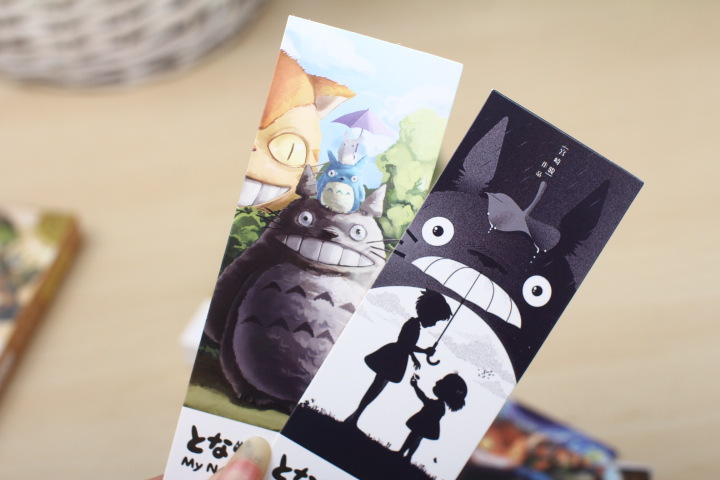 学生文具用品 尚品龙猫便携式书签32张 纸质书签sp-sq665