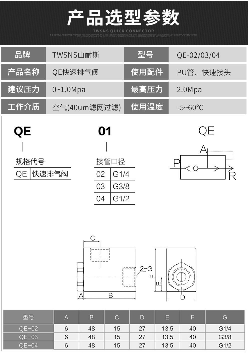 供应山耐斯杂阀,辅助阀qe-01 qe-02 qe-03 qe-04
