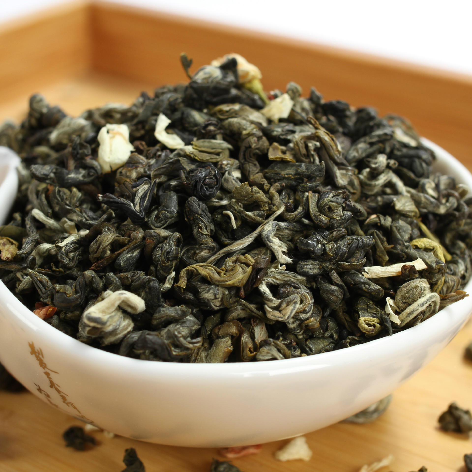 茉莉花茶 金丝螺2021新茶 广西横县特级茉莉浓香茶叶散装花茶 萌