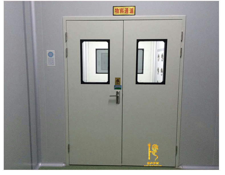 厂家定制对夹式洁净钢制净化门无尘车间手术室不锈钢气密钢质门