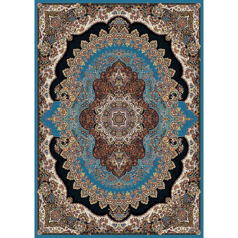 伊朗进口波斯地毯客厅茶几卧室满铺床边毯家用长方形书房朝拜地毯