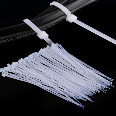 塑料电线捆绑束线5x150mm自锁式尼龙扎带固定电缆宽3.5mm卡扣扎带