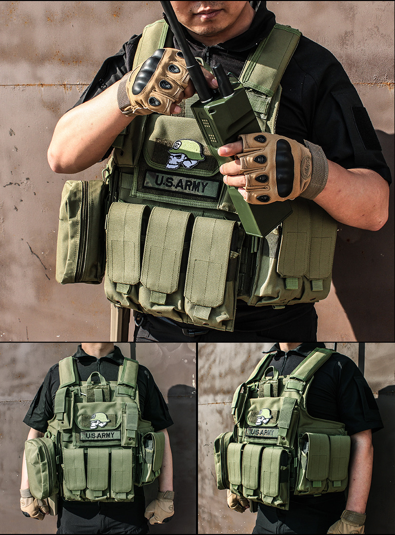 战术背心_战术抗战背心 多功能战术马甲 真人cs作战八件套 - 阿里巴巴