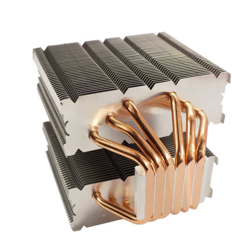 兰硕6铜管12厘米大双塔cpu散热器超静音 台式机cpu风扇1155am413