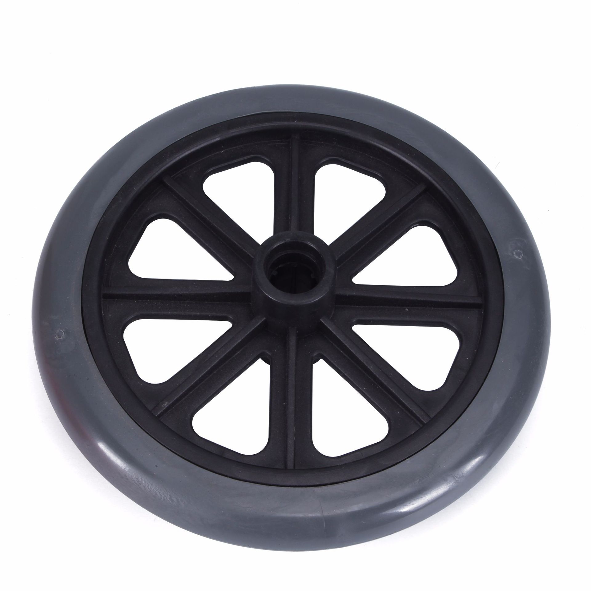 正品特价轮椅配件pvc 6寸7寸8寸轮轱辘轮椅轮子轮椅车轮胎