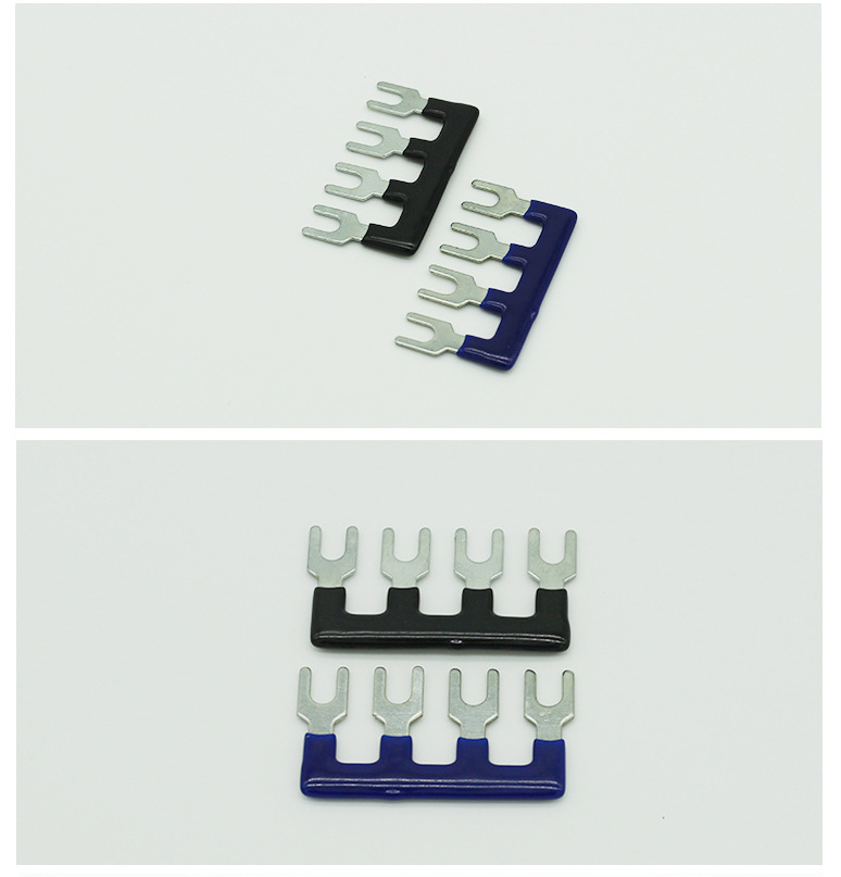 tb-2504短路条优质铜片接线端子排 短接片继电器汇流排加工定制