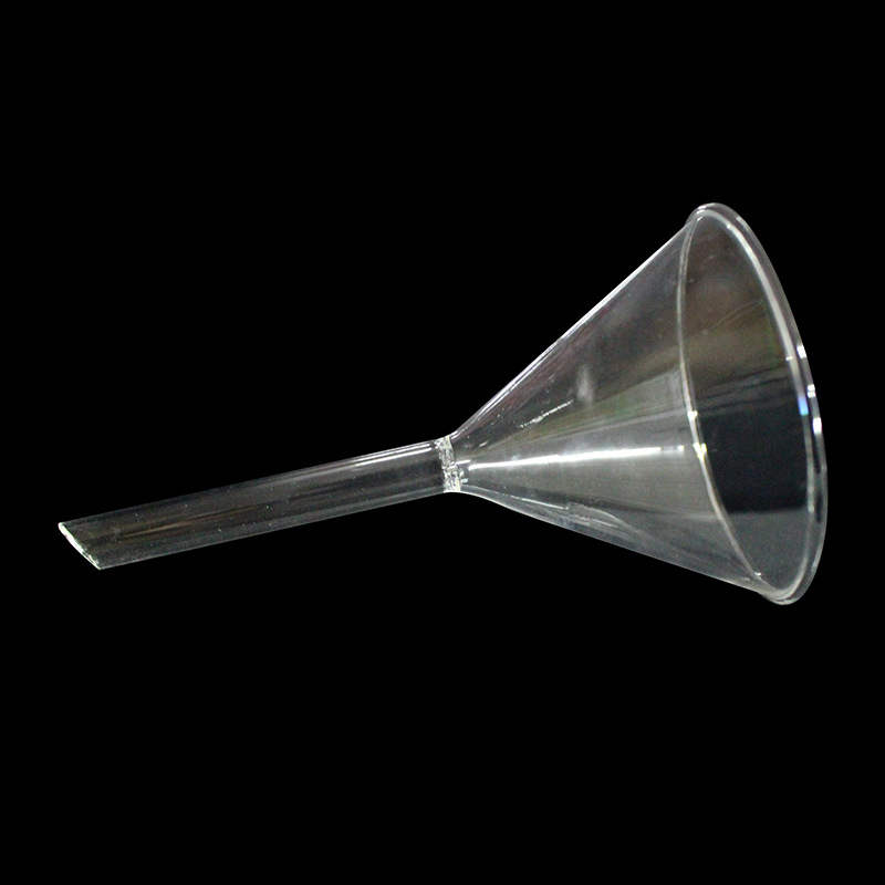 玻璃漏斗 供应实验室器皿长颈漏斗圆口漏斗规格直径60/75/90/100