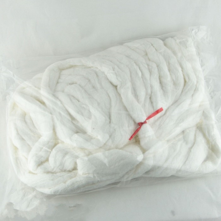 美发美容棉条袋装电染烫发焗油脱脂吸水棉花条脱脂棉条 足200g