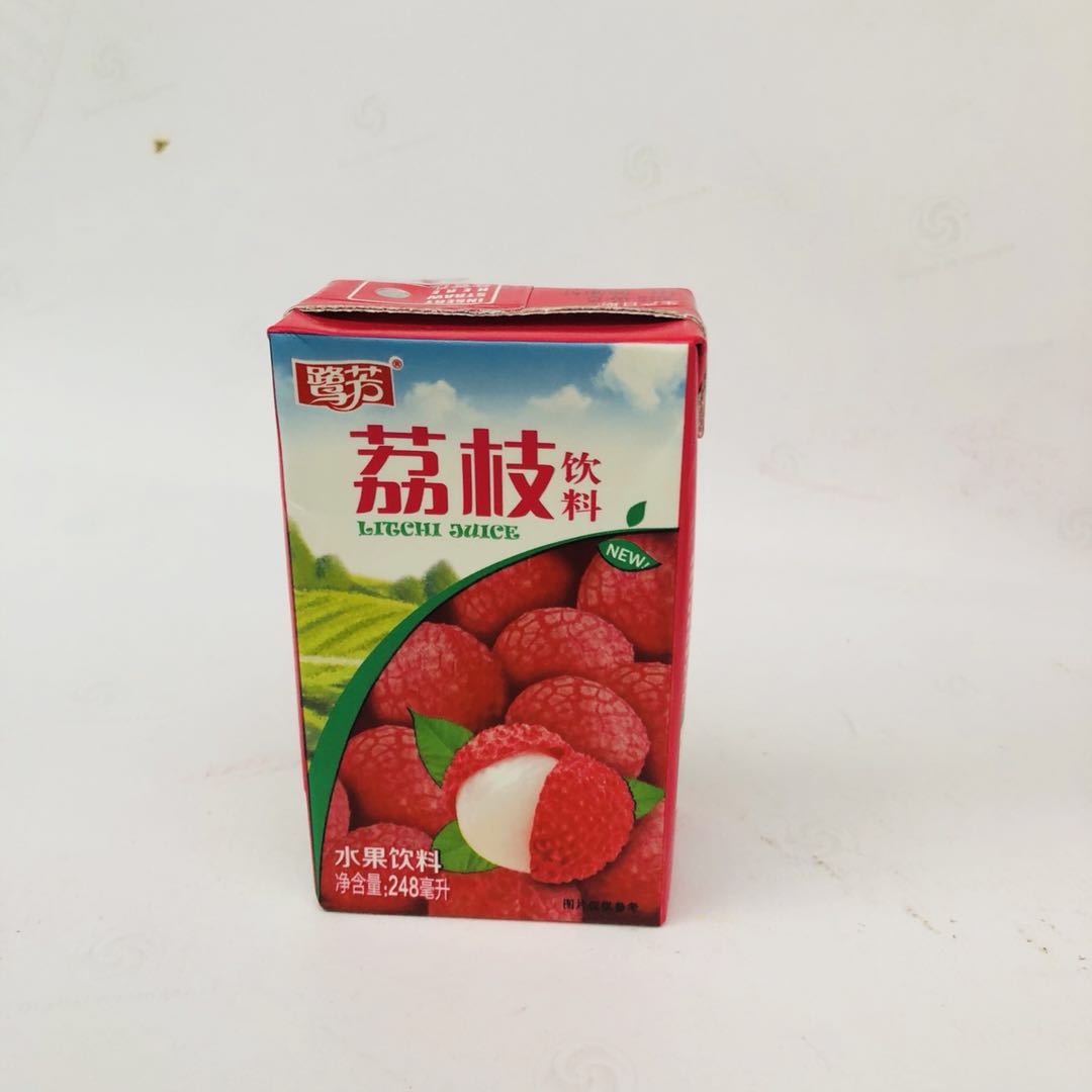 惠尔康水果饮料 鹭芳荔枝汁248ml*24盒/箱 休闲健康饮品