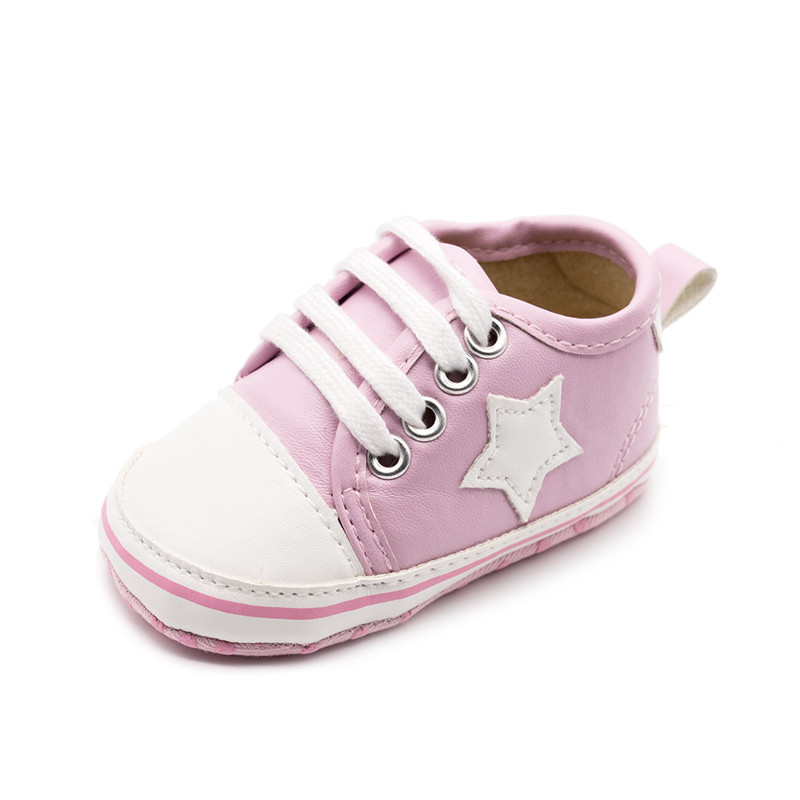 帆布星星婴儿学步鞋 休闲时尚bb鞋 经典babyshoes 一件代发