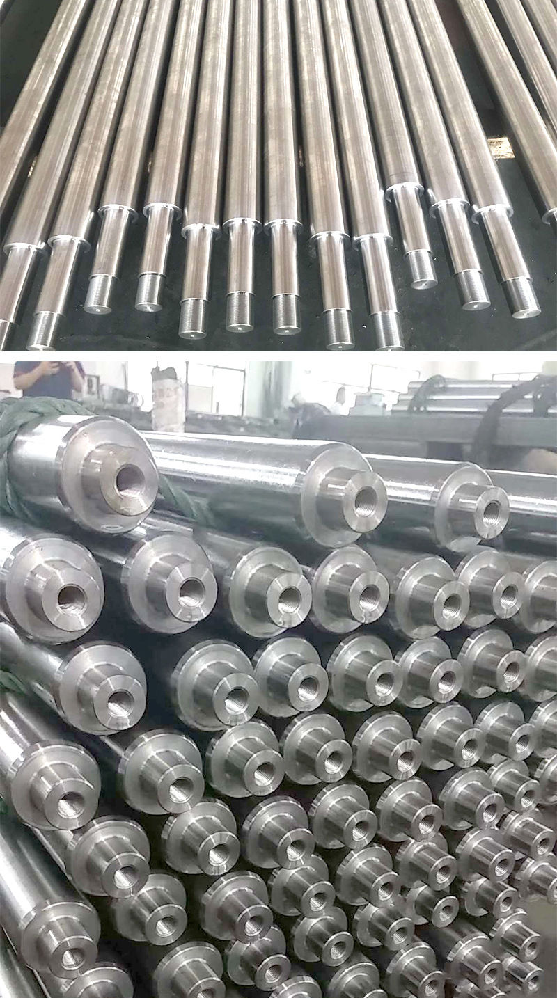 油缸活塞杆加工 油压机空心镀铬活塞杆 挤压机不锈钢活塞杆