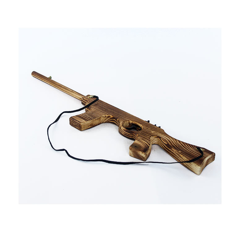 厂家批发木制工艺品木质步枪 军事模型儿童玩具枪 怀旧冲锋枪