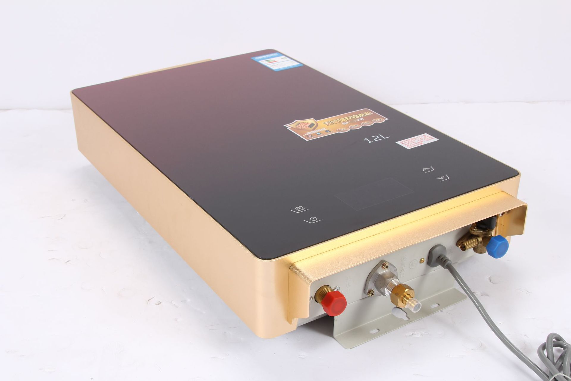 12l恒温燃气热水器强排数显 无氧铜水箱 批发